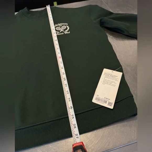 Lululemon Tennis Club crewneck- Forest green - Picture 6 of 8